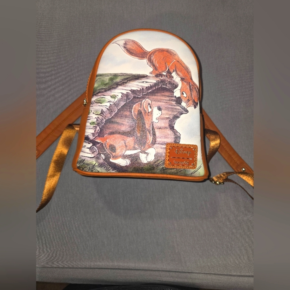Fox and the hound loungefly mini backpack